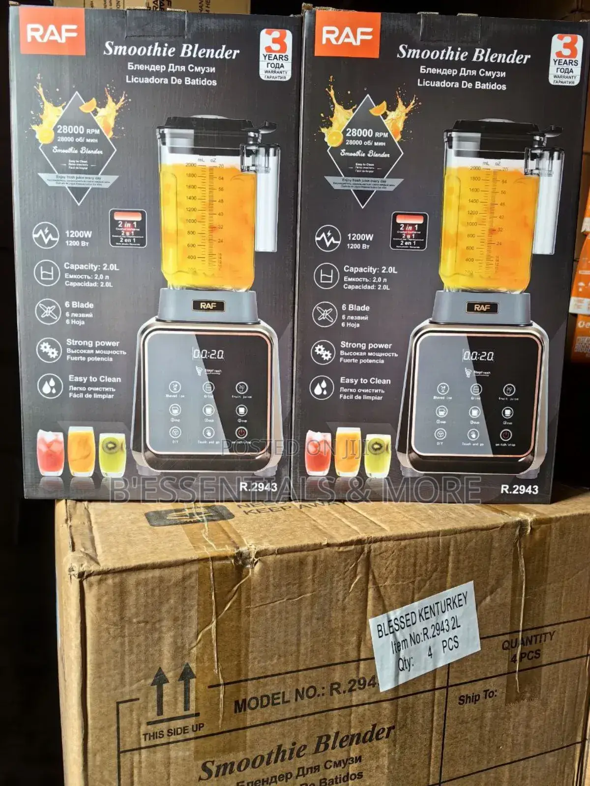 Raf Digital Smoothie Blender