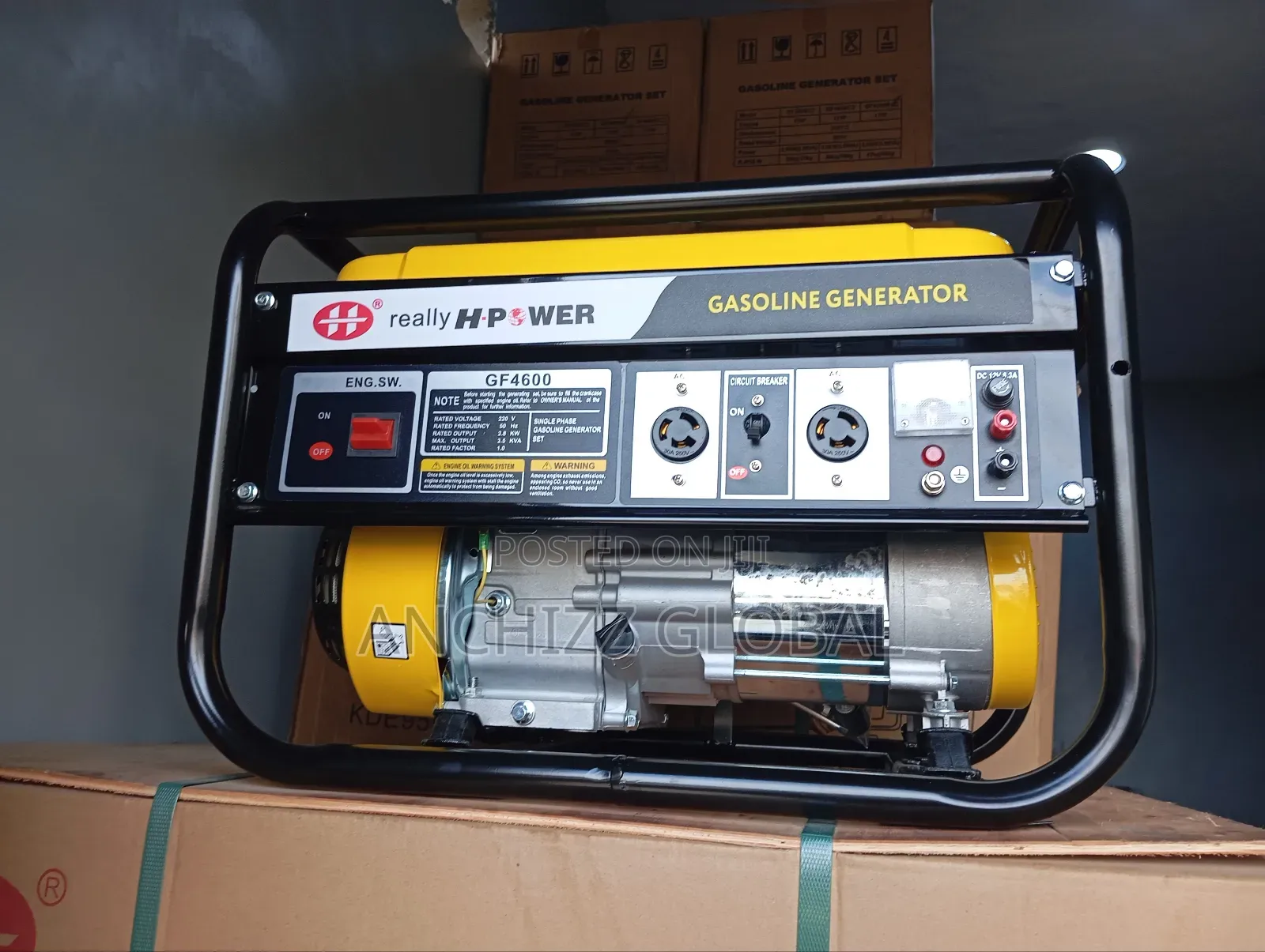 Hpower Petrol Generator 4.5kva