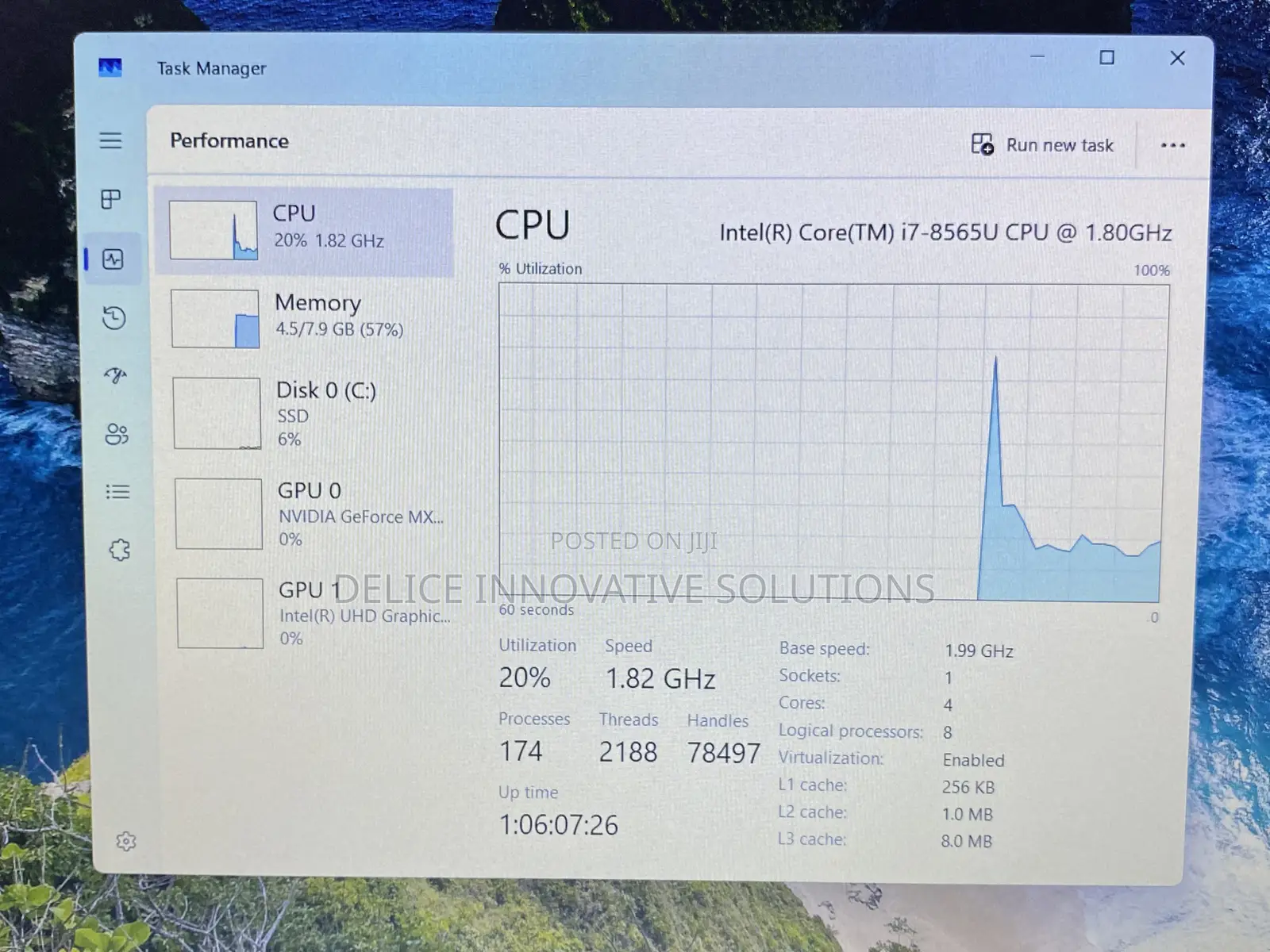 Laptop Dell Latitude 3590 8GB Intel Core i7 SSD 256GB