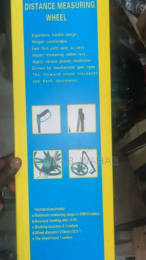 Professional Measuring Wheel – Accurate Easy Distance Measurement