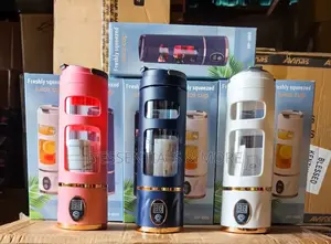 Portable Rechargeable Juicer With 8 Blades W