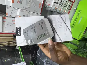 An Ldnio 2500w Power Strip With 3 Power Sockets and 6 Usb Ports