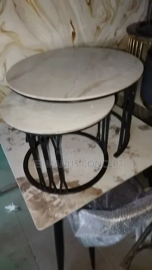 2 in 1 Marble Center Table