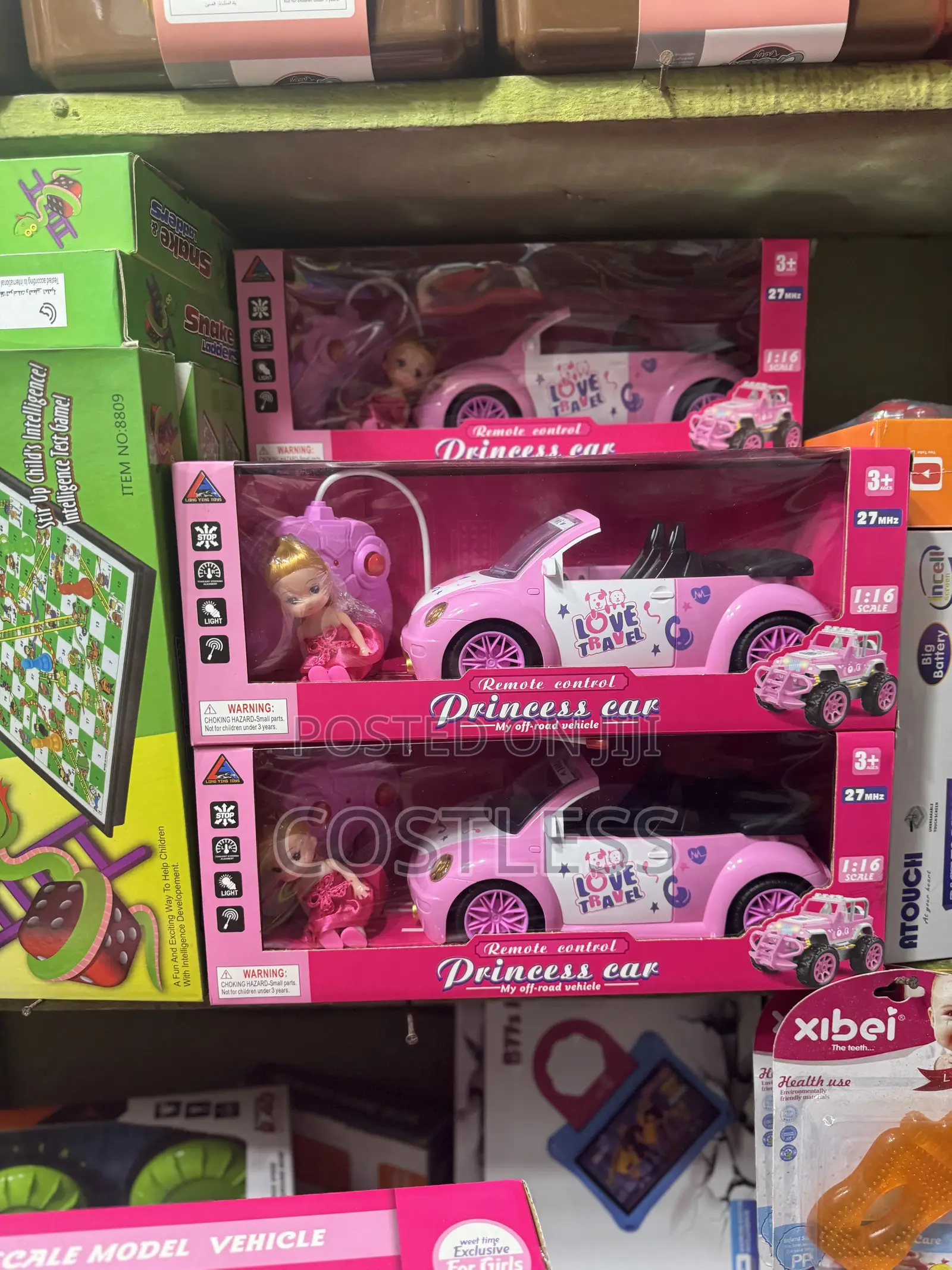 Princess Doll Toy Car