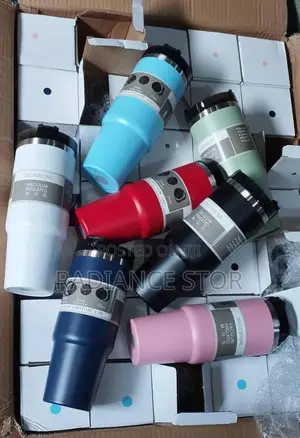 850ml Insulated Water And Coffee Straw Cup