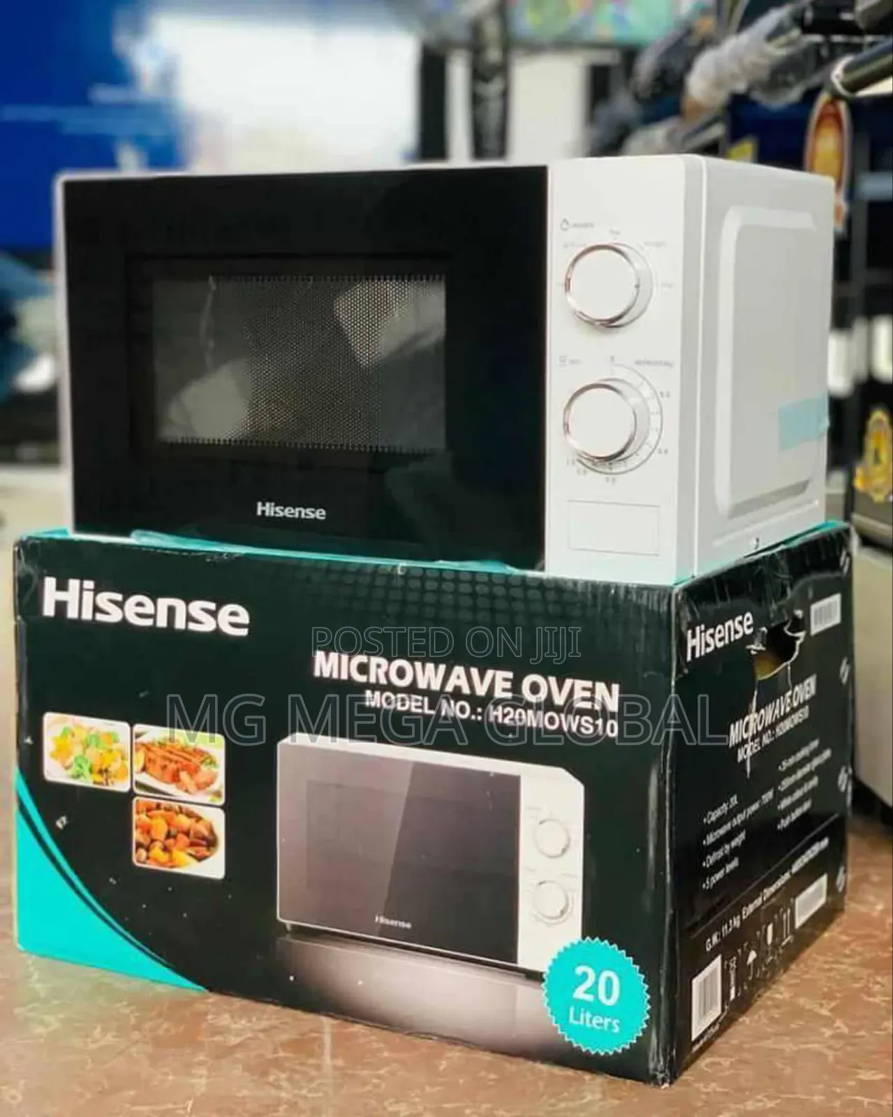 Hisense 20l White Microwave