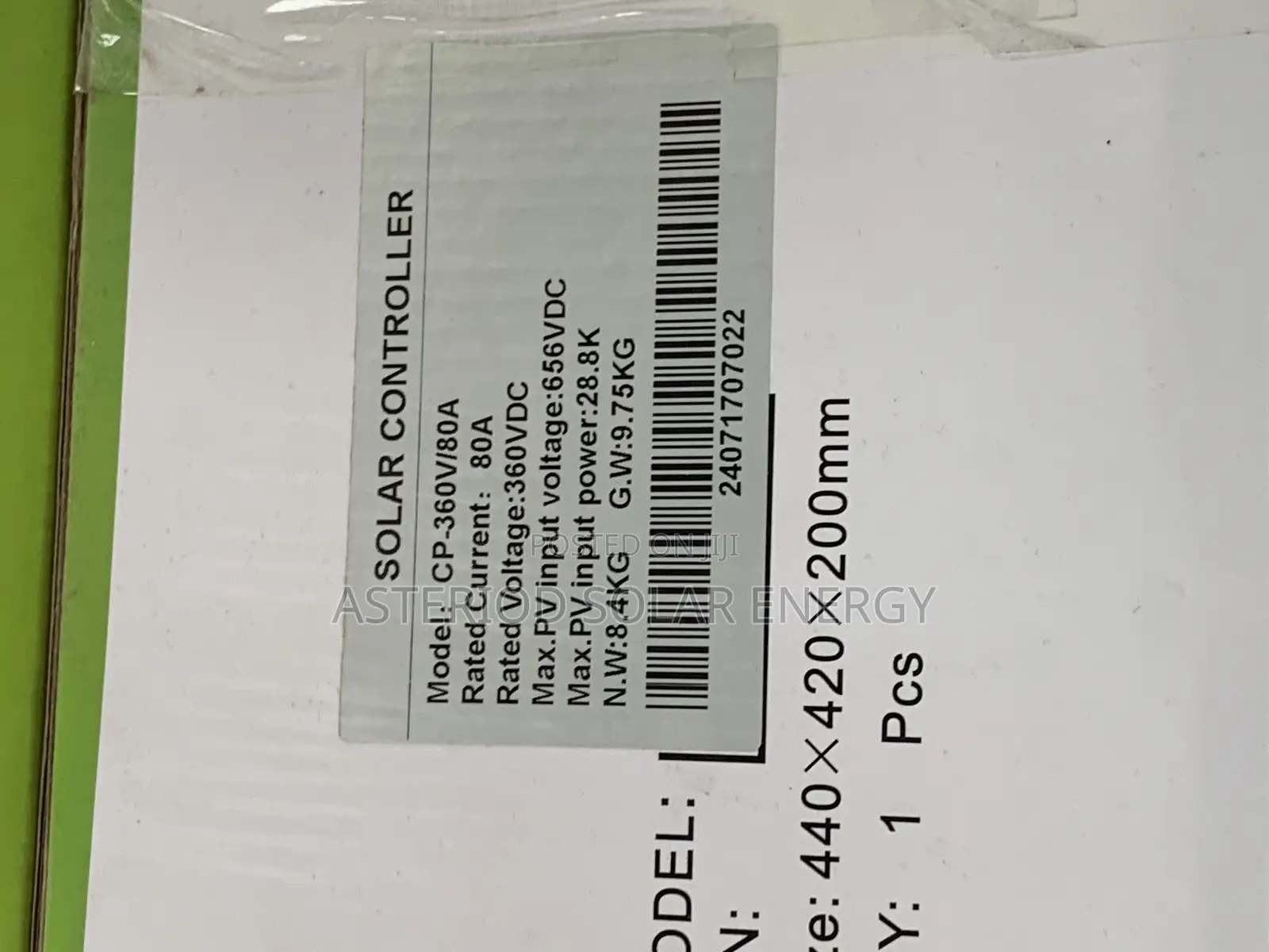 80amps 360volts Yohako Charger Controller