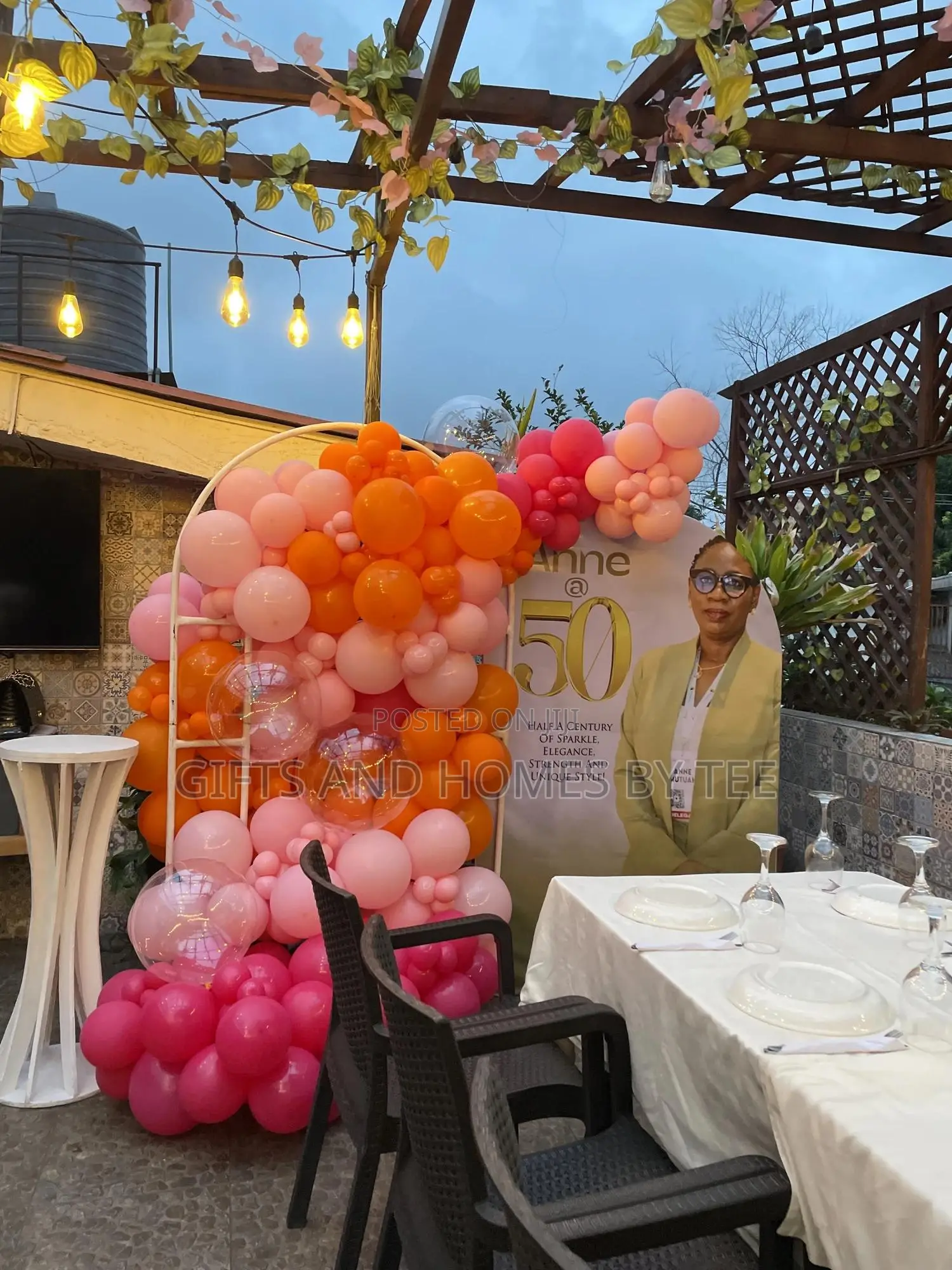 Lush Birthday Decor