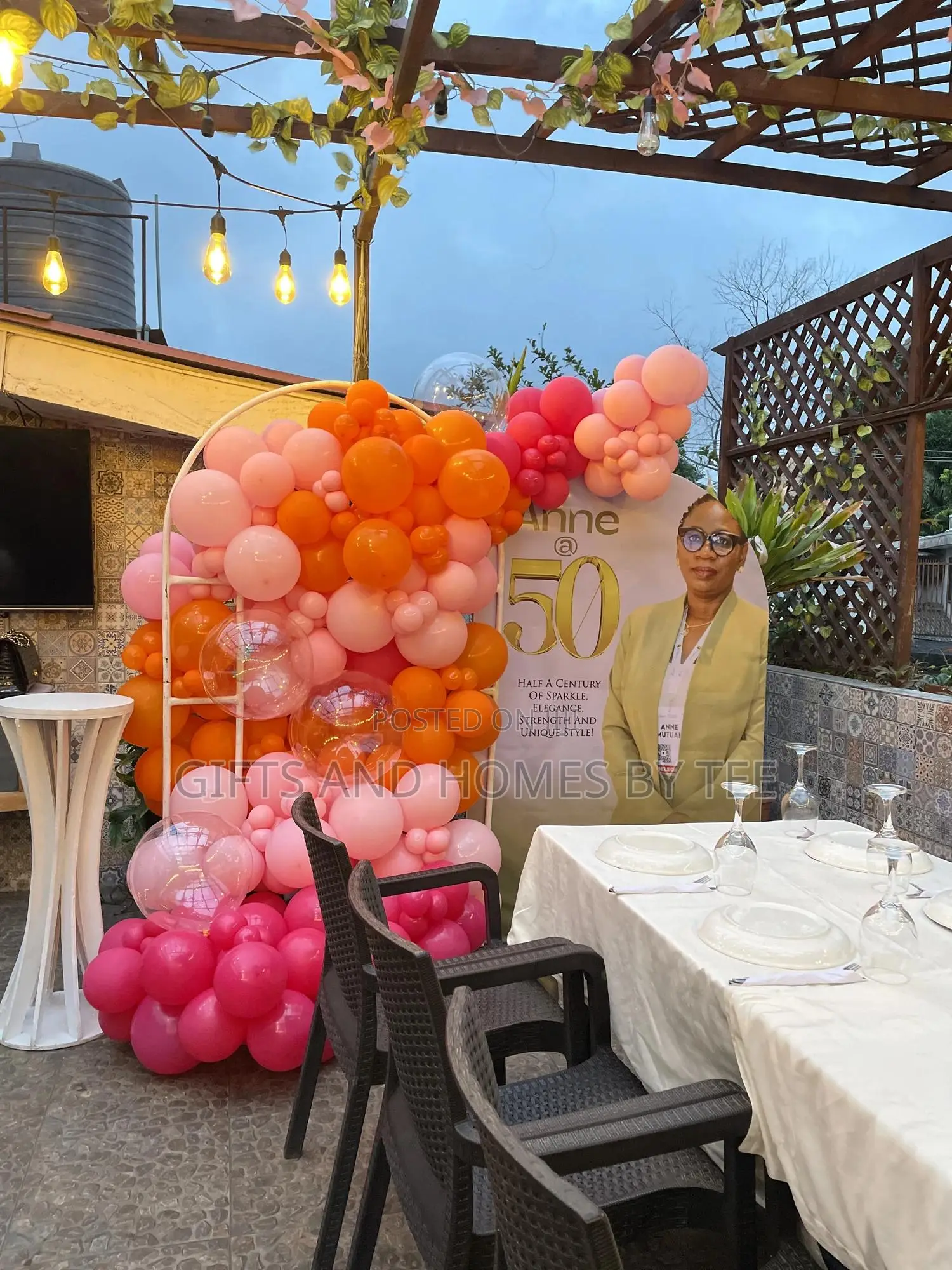Lush Birthday Decor