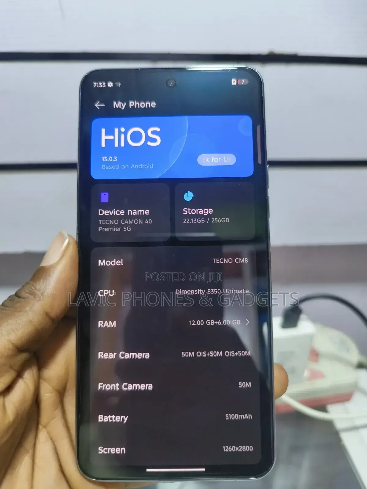 New Tecno Camon 40 Premier 256 GB Green