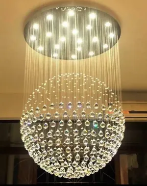 600mm Living Room Raindrop Chandelier Light.