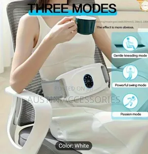 Fat Vibration Machine, Abdominal Massager With Adjustable Strap