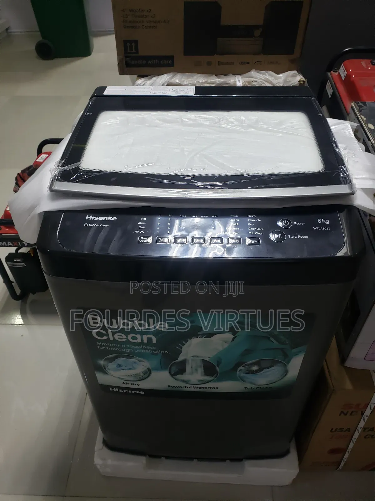 8kg Hisense ( Automatic )Top Loader Washing Machine