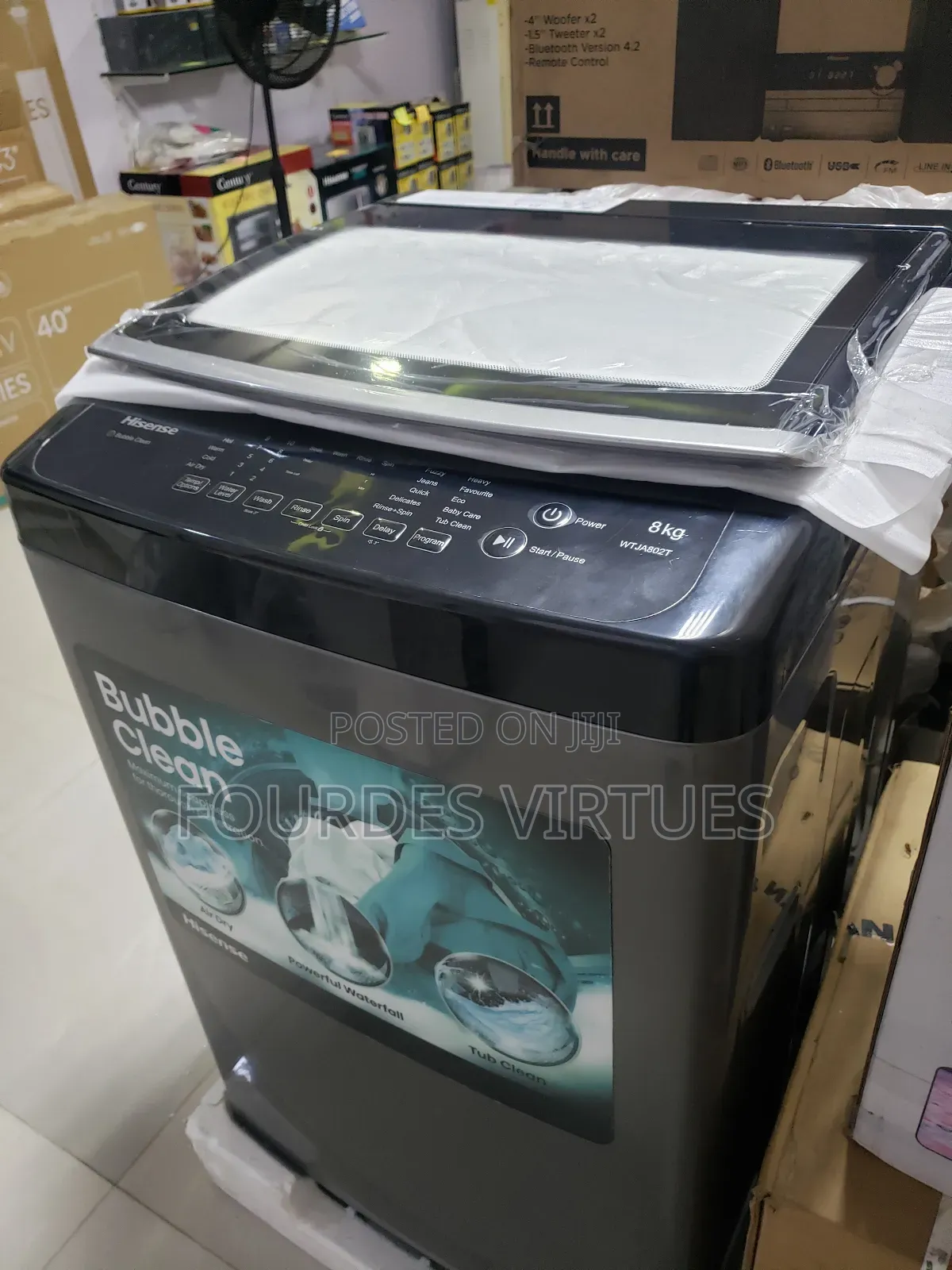 8kg Hisense ( Automatic )Top Loader Washing Machine