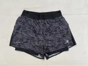 Karrimor Women Double Layer Gym Running Shorts Size M Uk10