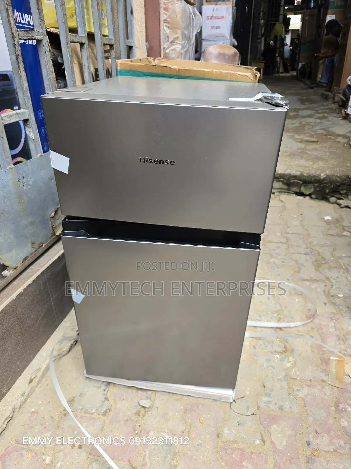 Hisense Table Top Double Door Refrigerator(120dr)
