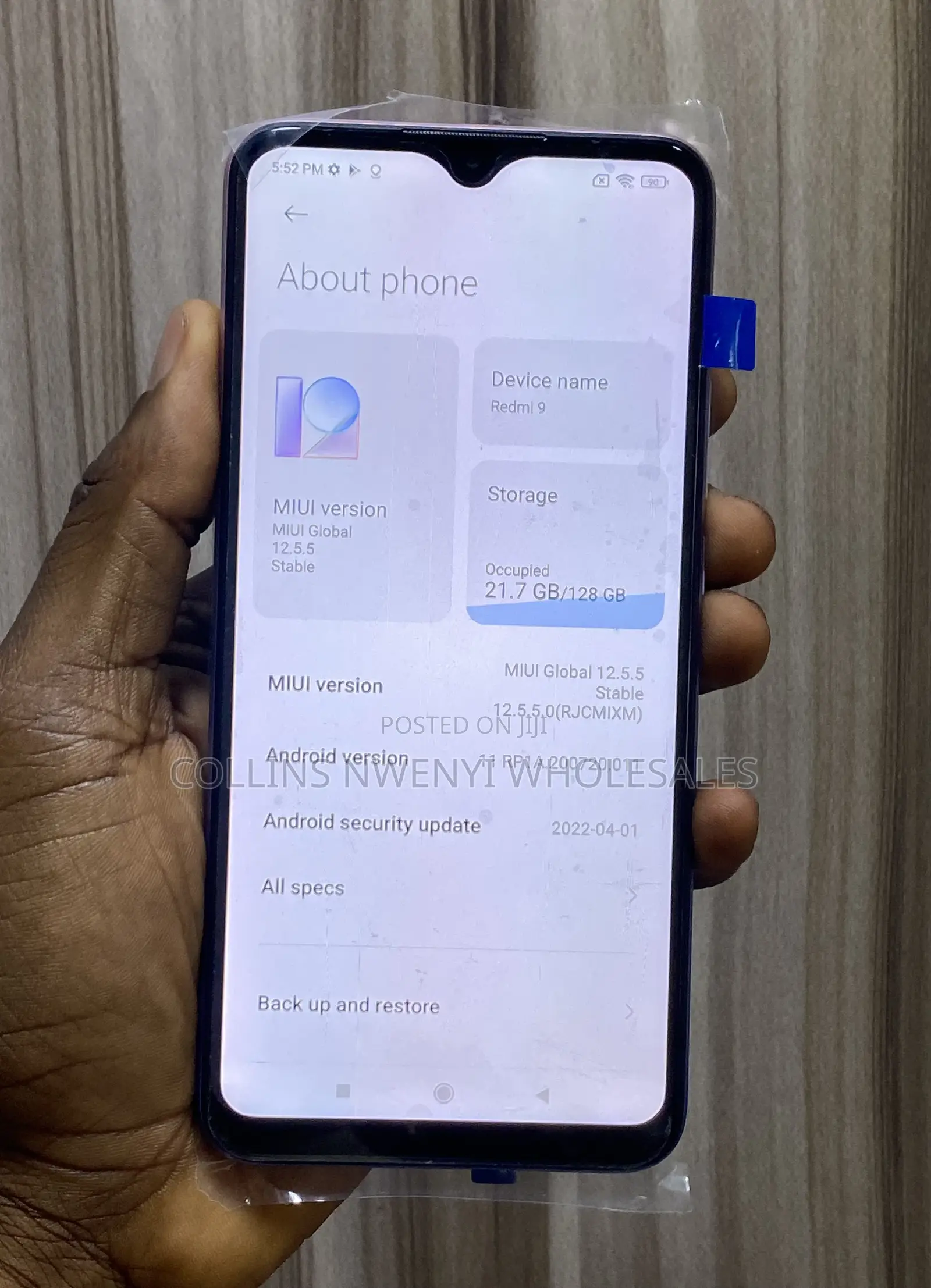 Xiaomi Redmi 9 128 GB Purple