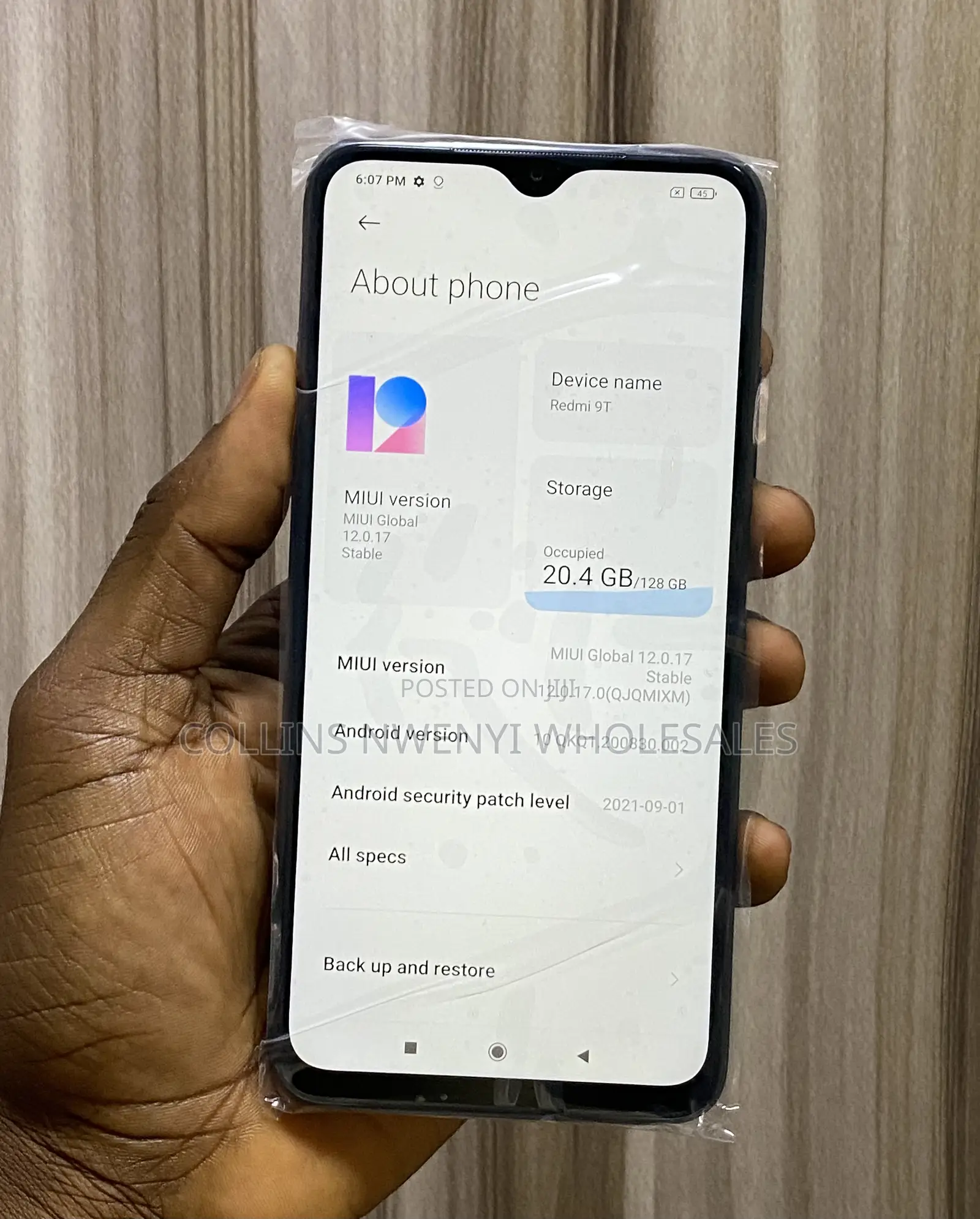 Xiaomi Redmi 9T 128 GB Black