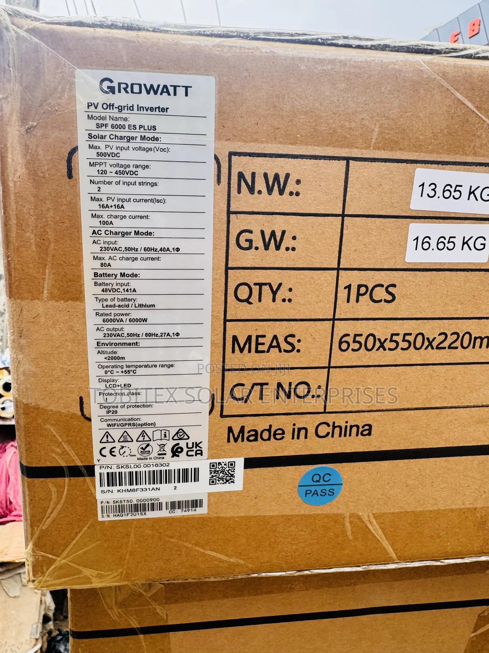 Growatt 6kva
