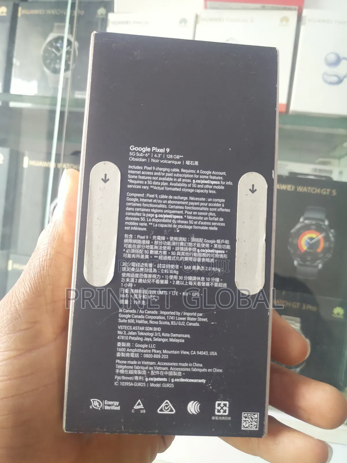 New Google Pixel 9 128 GB Black