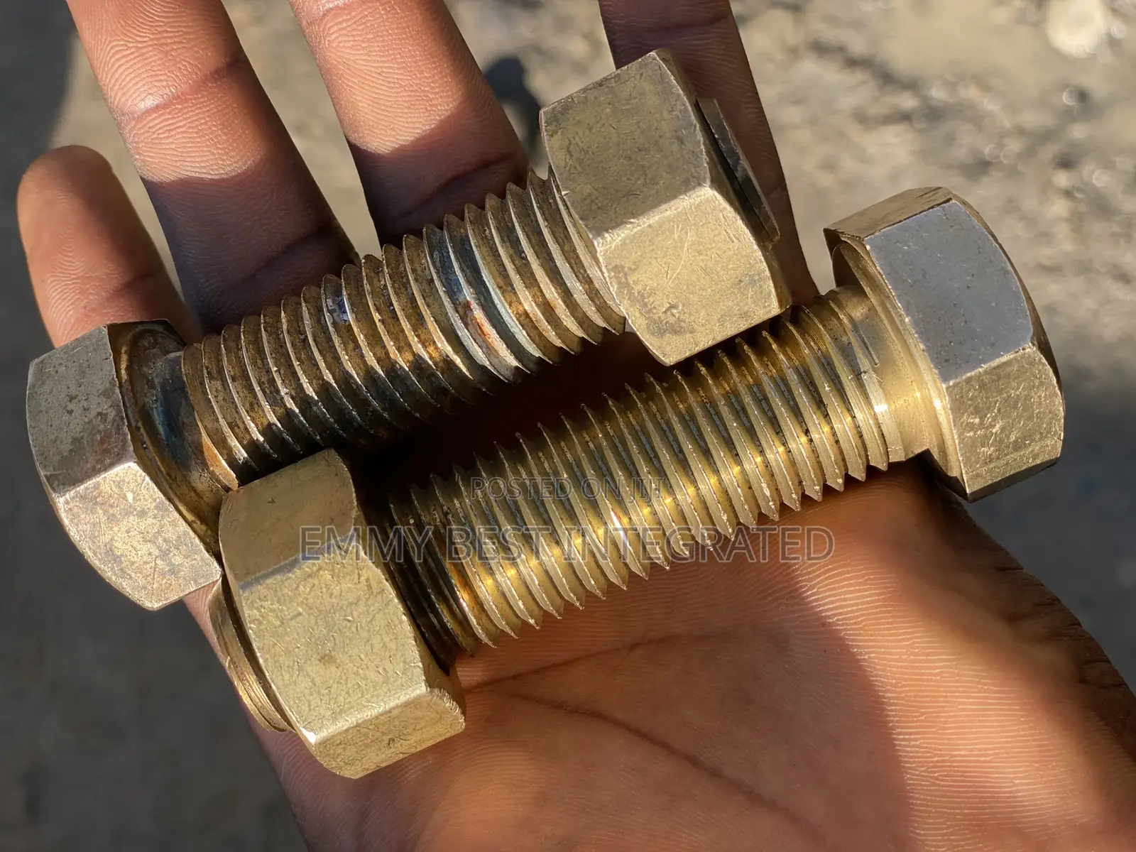 Brass Bolts and Nuts