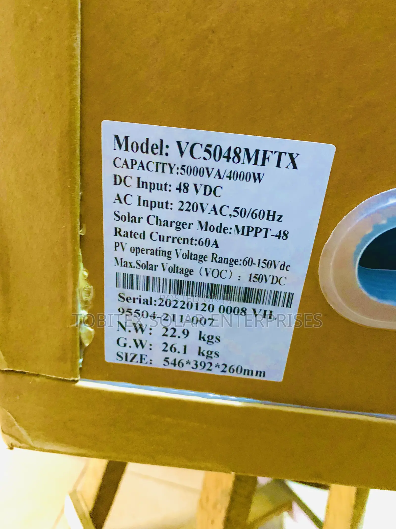 V I L 5kva Hybrid Inverter