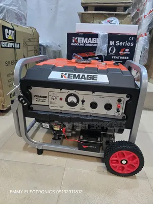 See This Kemage Remote Control Petrol Gen 5.5kva 100% Copper Coil