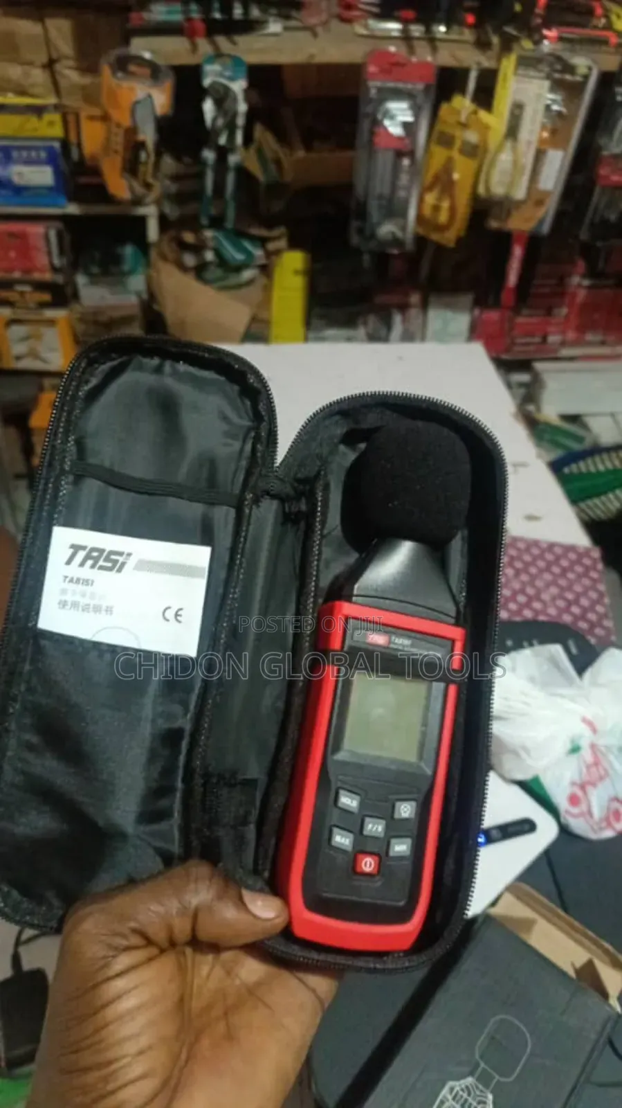 Digital Sound Level Testing Meter.
