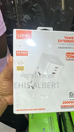 Ldnio Sc4383 70w Multifunction Tower Extension Power