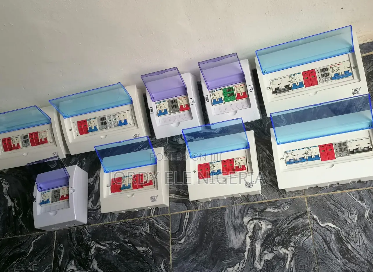 Solar Db With Circuit Breakers, Surge, Voltage Protectors Enclosures