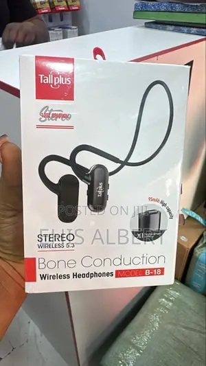 Tallplus Bone Conduction Stereo Wireless 5.3 Headphone