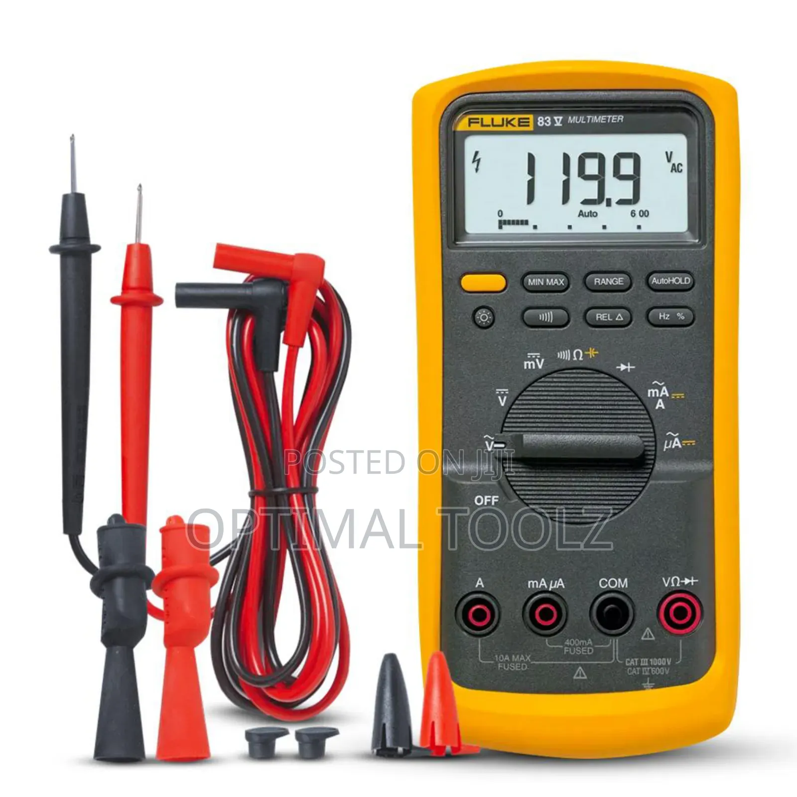 Fluke 83v Industrial Multimeter, 6000 Counts
