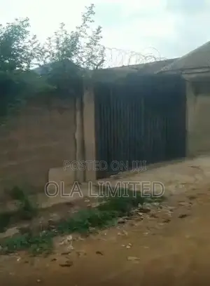 Full Plot Of Land With Fence And Gate At Mowe Market