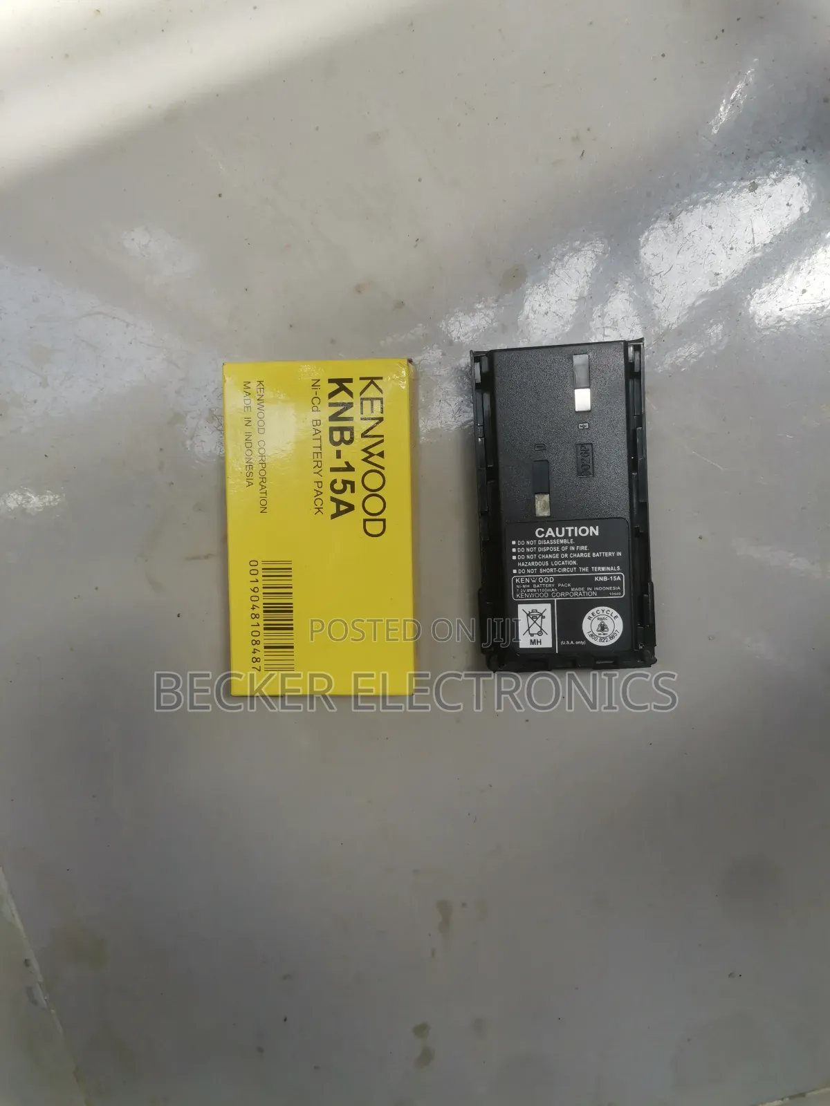 KNB 15 Battery Replacement