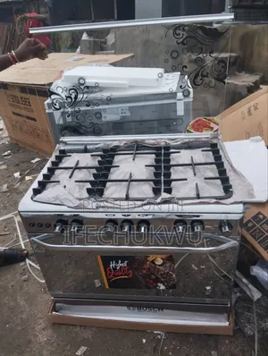 Original Quality Bosch 60x90cm Standing Automatic Gas Cooker 5 Burners