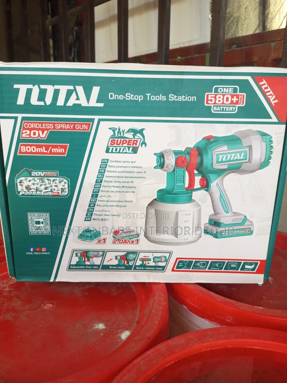 Cordless Paint Spray Gun
