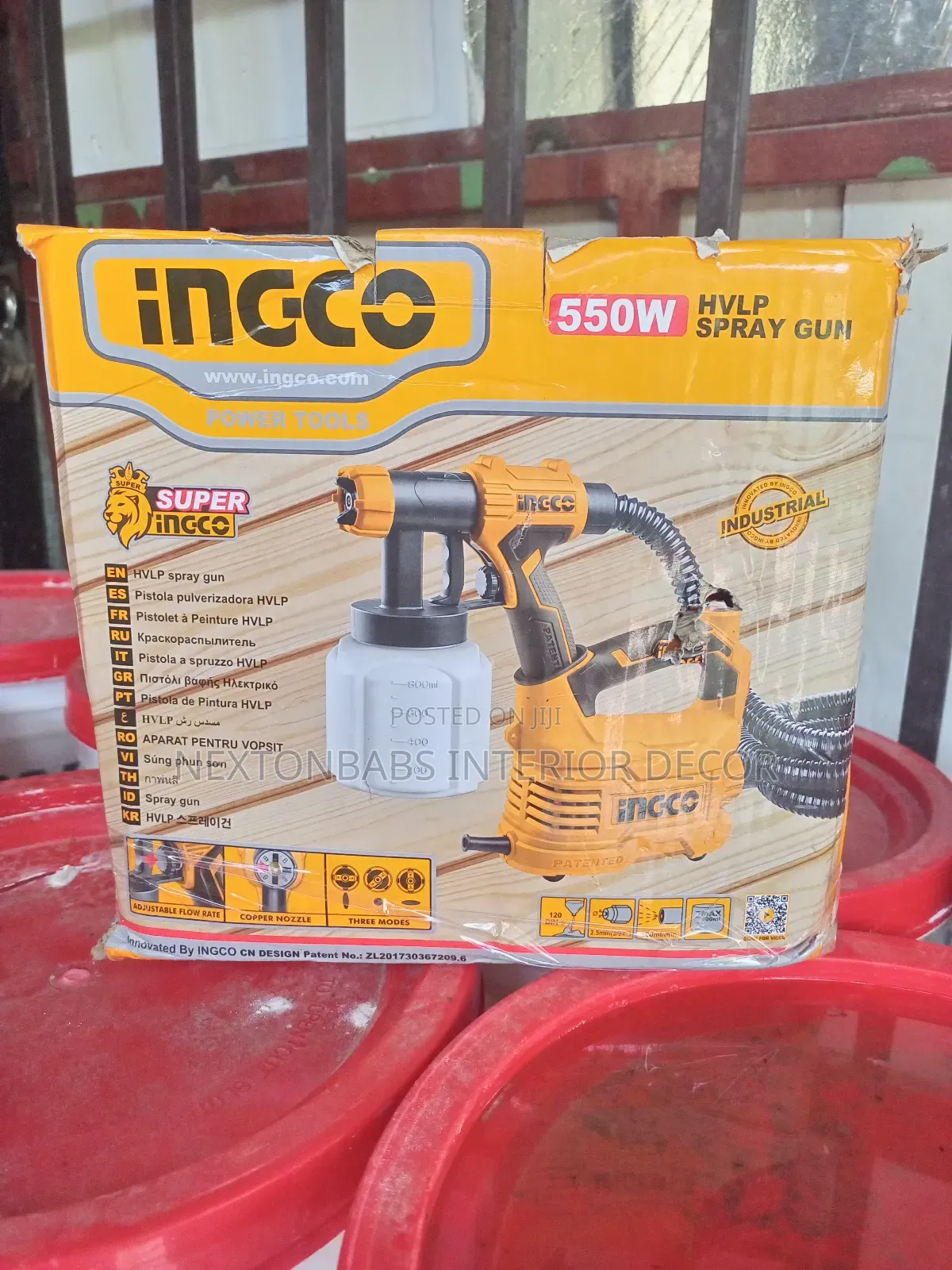 Cordless Paint Spray Gun