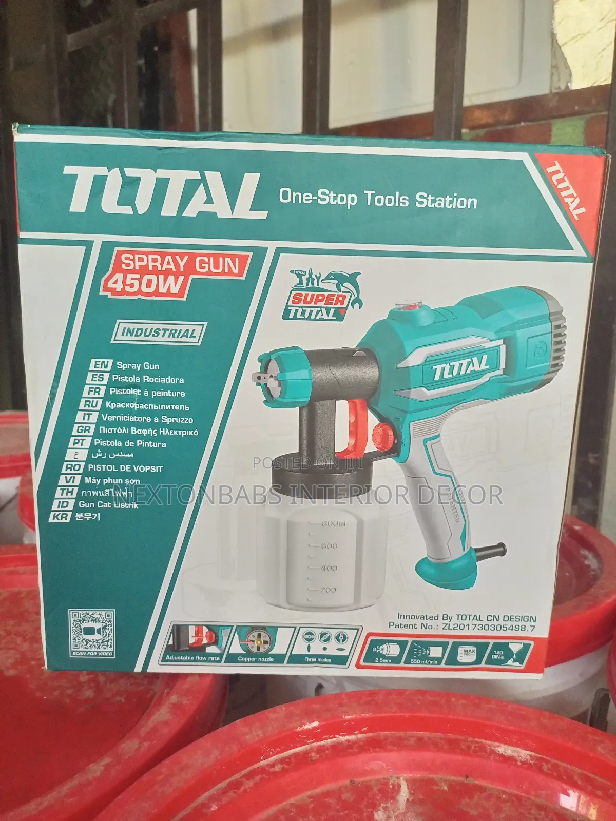 Cordless Paint Spray Gun