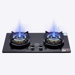 Gas Stove 75cm Stainless Steel Embedded Gas Stove 2 Burners