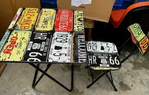Quality Adjustable Eating Reading Table and 1 Chair