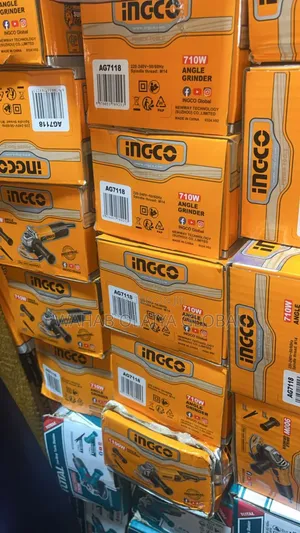 Ingco 710w Angle Grinder – Durable Powerful Cutting Tool