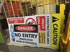 Construction Site Safety Signs Large Sizes