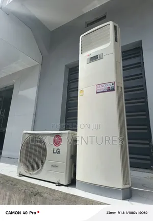 Korean Used Floor Standing Ac Lg 2.5hp Smart Inverter 100% Copper