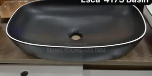 Black Canter Top Washing Hand Basin