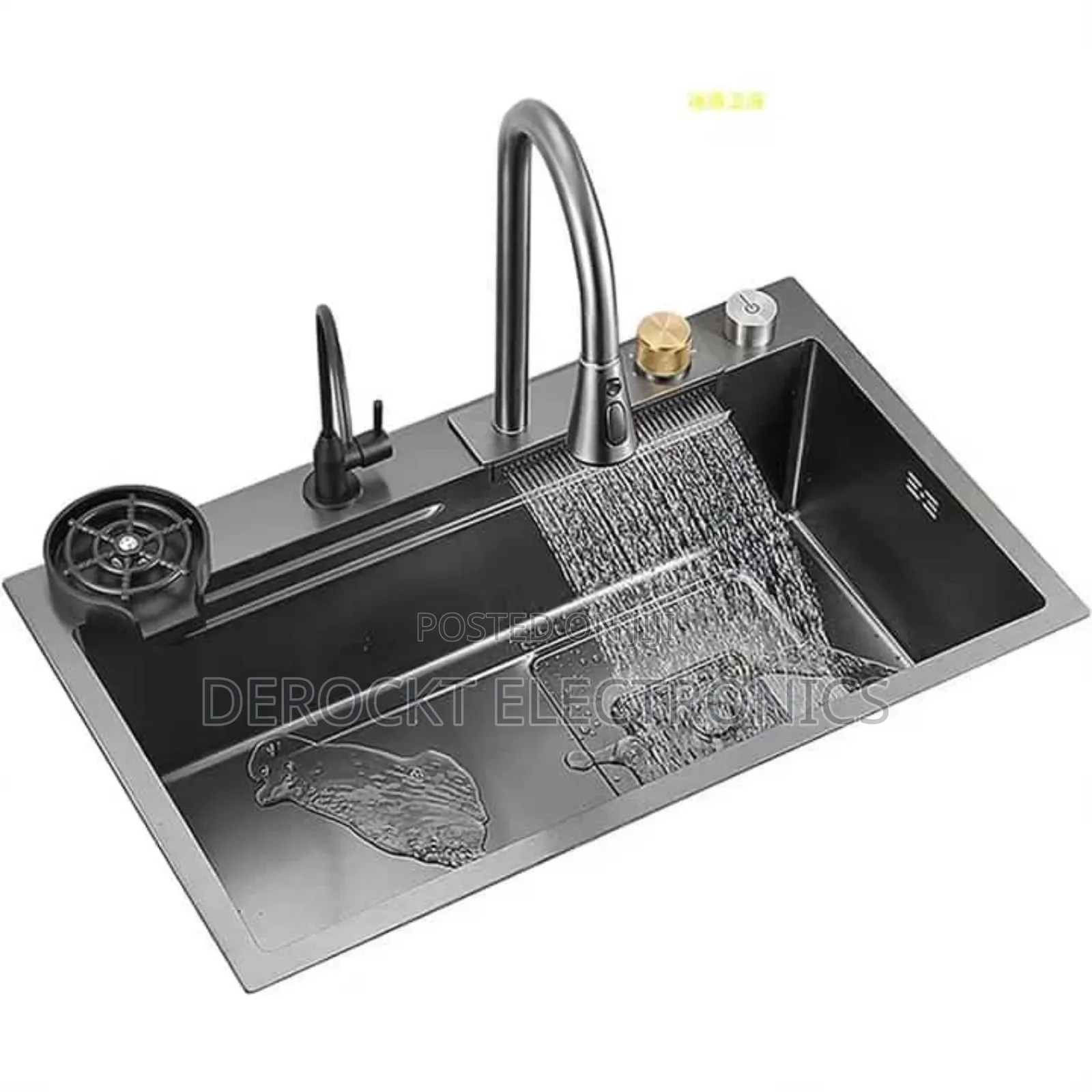 Full Option Nano Luxury Kitchen Sink