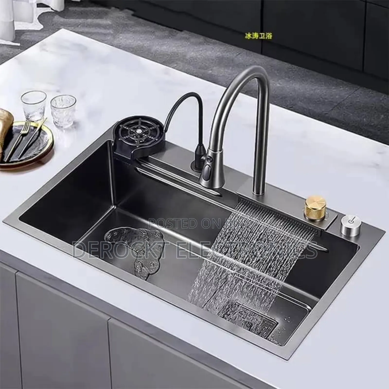 Full Option Nano Luxury Kitchen Sink