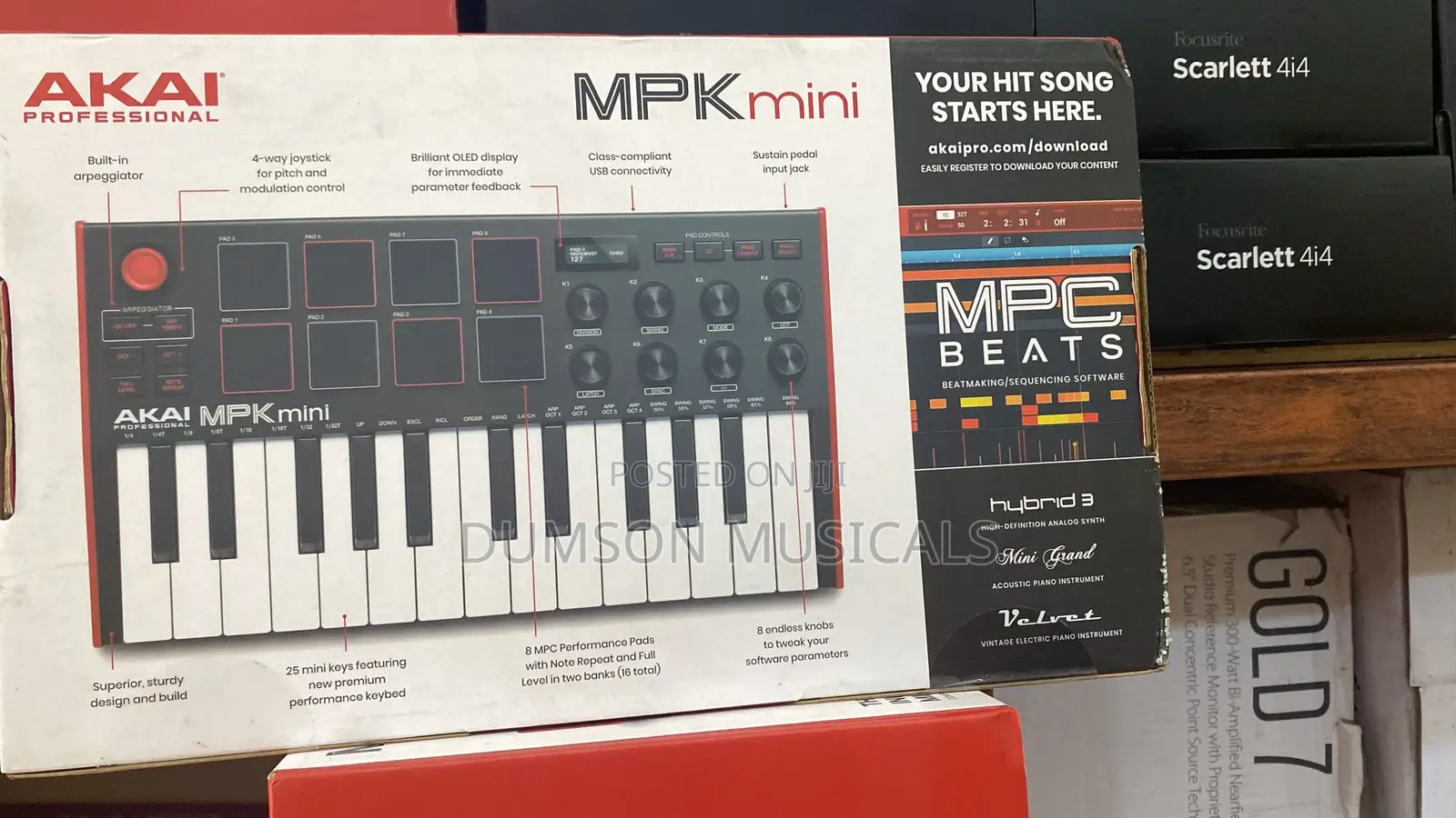 Akai Mpkmini Midi-Keyboard MPK