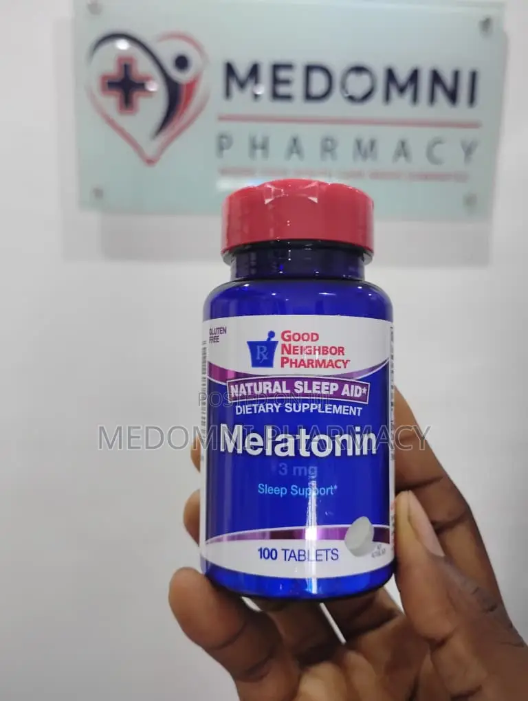 Good Neighbor Pharmacy Melatonin 3mg – Sleep Support, 100 Tablets
