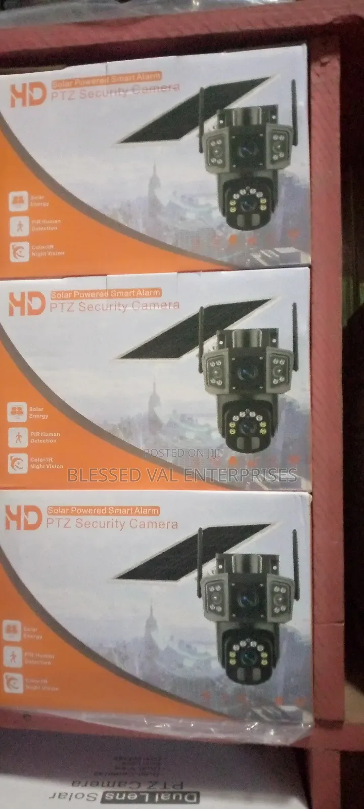 V380 Solar Security Camera