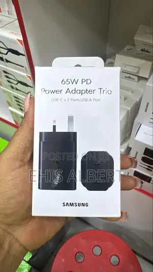 Original Samsung 65w Pd Power Adapter Trio